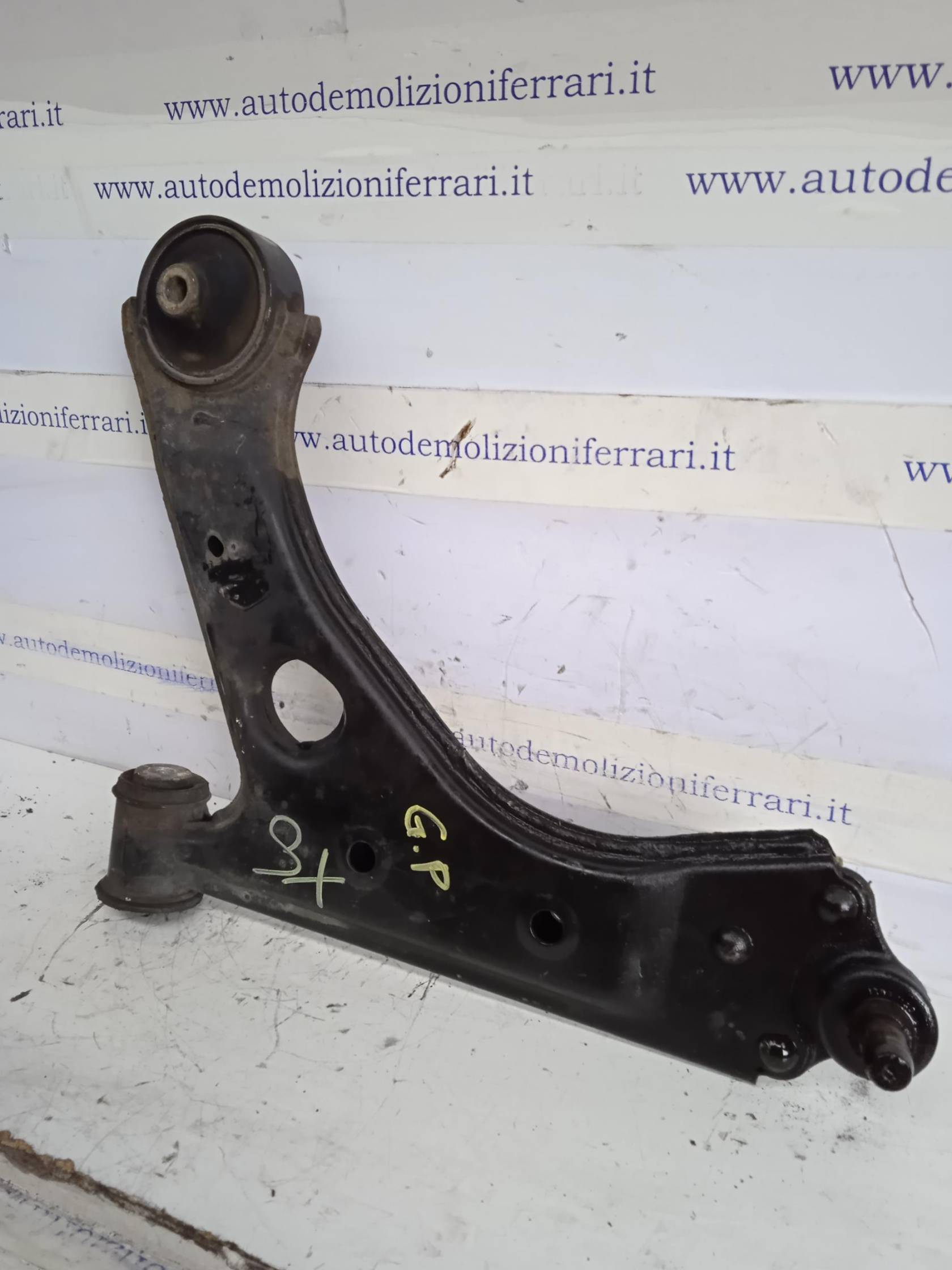 Braccio oscillante sosp. ant. sx.